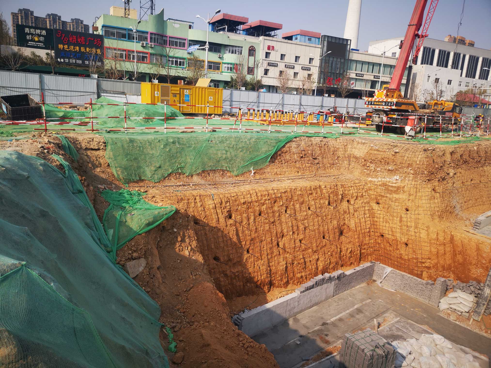 连云港海州区基坑支护工程
